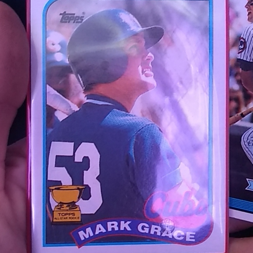 Mark Grace Topps rookie card